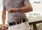 Housse ceinture horizontale - UniBelt 4.0 - Noir - Phonit