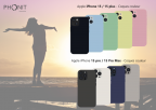 Apple iPhone 15 Plus - Silicon soft case - AirColor - Black - Phonit