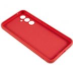 Samsung Galaxy A34 5G - Housse silicone souple - Rouge - Phonit