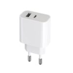 Adaptateur chargeur secteur ultra rapide 1xType C + 1xUSB - 20W - Maxlife – Image 2