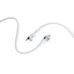 Câble de Charge Rapide Flexible - USB-C vers Lightning - 2m 20W - Blanc - Forever – Image 2