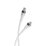 Câble de Charge Rapide Flexible - USB-C vers Lightning - 2m 20W - Blanc - Forever – Image 3