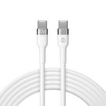 Câble de Charge Rapide Flexible - USB-C vers USB-C - 2m 60W - Blanc - Forever – Image 4