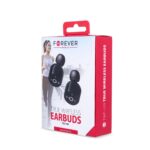 Oreillettes stéréo Bluetooth sans fils - TWE-100 - Noir - Forever