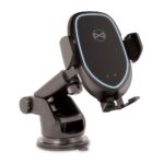 Support voiture automatique et chargeur rapide par induction Qi - ACH-100 - Forever – Image 2