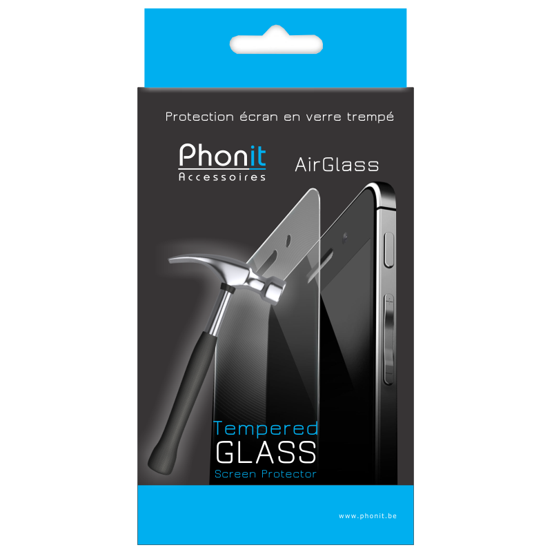 airglass-phonit-packaging_2022913203515_large Apple iPhone 14 Pro Max - Protection écran en verre trempé - AirGlass - Phonit – Image 1