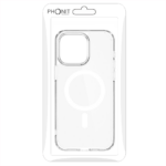 Apple iPhone 16 Plus - Housse silicone souple Magsafe - Transparent/Blanc - Phonit – Image 2