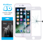 Apple iPhone 8 - Protection écran intégrale en verre trempé Blanc - AirGlass 4D - Phonit