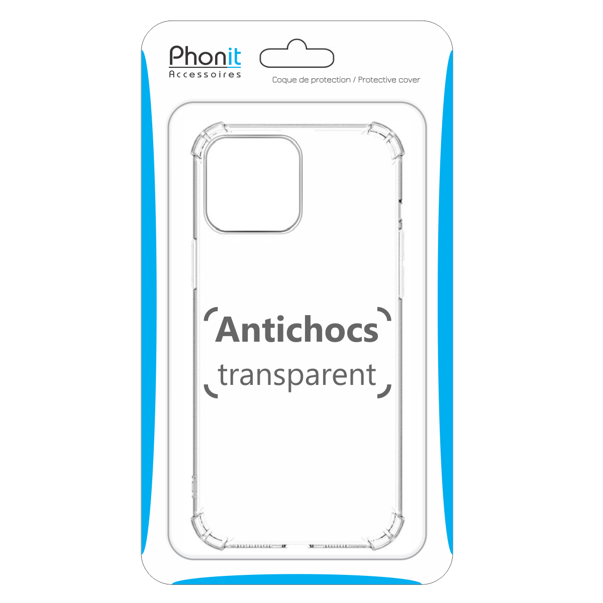 Samsung Galaxy A14 4G/5G - Coque antichocs souple - Transparente - Phonit – Image 1