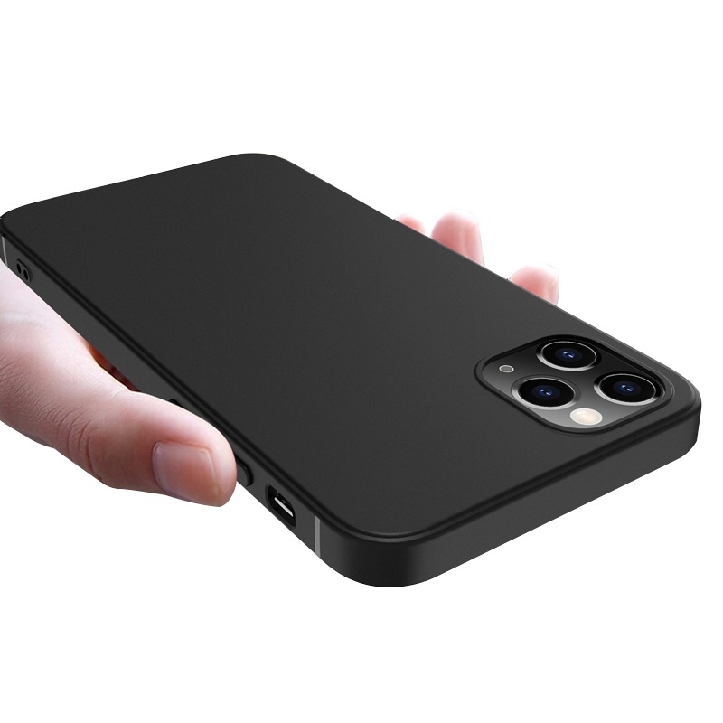 Apple iPhone 7/8/SE2020/SE2022 - Housse silicone souple - Noir - Phonit – Image 3