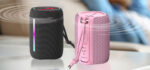 Enceinte Bluetooth 10W - BS-10 - Rose - Forever – Image 5