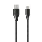 Câble de Charge et Synchro Rapide - USB vers Micro USB - 1.5m 3A - Noir - Core