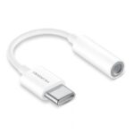 Adaptateur Type C vers jack 3,5 mm - CM20 - Blanc - Packaging Original – Image 2