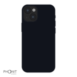 Apple iPhone 15 - Housse silicone souple - AirColor - Noir - Phonit