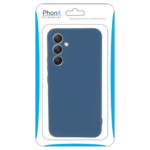 Samsung Galaxy A14 4G/5G - Housse silicone souple - Bleu - Phonit