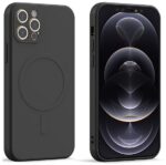 Apple iPhone 14 - Housse silicone souple Magsafe - Noir - Phonit – Image 2
