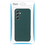 Samsung Galaxy A14 4G/5G - Housse silicone souple - Vert - Phonit
