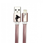 Câble de Charge et Synchro - iPhone/Lightning - Rose - Minnie - Disney – Image 2