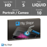 Boite de 10 films à découper - Liquid HD - Taille S - QR Code - My Shape