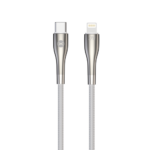 Câble de Charge et Synchro  - USB-C vers Lightning - 1m 27W Sleek - Forever – Image 2