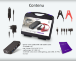Kit de démarrage voiture et batterie de secours 12000mAh - JS-100 - Forever – Image 4