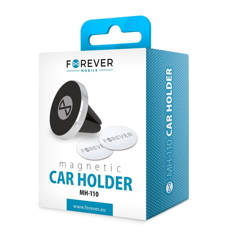 mh-110-1_20221117154327_large Support auto magnétique avec fixation à la grille d'aération - MH-110 - Forever – Image 1