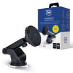 Support voiture Magsafe fixation ventouse et chargeur sans fil 15W - Car MagCharger - 3mk