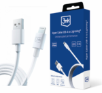 Câble USB/Lightning 2.1A 1.2m - Hyper Cable - 3mk