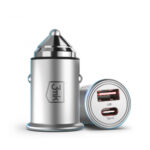 Chargeur voiture 1xUSB 1xUSB-C 30W - Hyper Car Charger - 3mk – Image 2