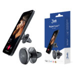 Support voiture magnétique fixation grilles - Magnet Power - 3mk