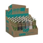 1x Présentoir de 30 câbles écologiques en paille végétale - Devia