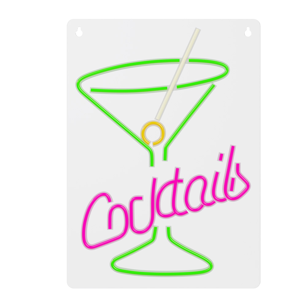 397498_oryg_2025311193946_large-1.jpg Néon PLEXI LED mural - Cocktails – Image 1