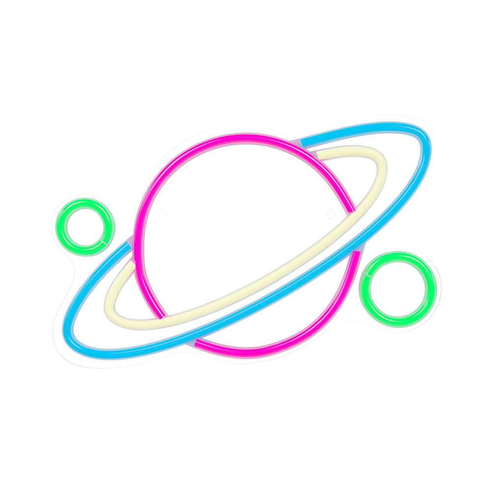 422512_oryg_2025311193020_large-1.jpg Néon PLEXI LED mural - Planètes – Image 1