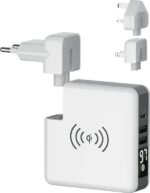 Adaptateur chargeur secteur avec batterie de secours 6700mAh et charge sans fil 15W - Forever Core – Image 2