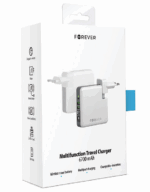 Adaptateur chargeur secteur avec batterie de secours 6700mAh et charge sans fil 15W - Forever Core – Image 5