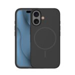 Apple iPhone 17 – Coque Silicone MagSafe SlimRing – Noir - Phonit