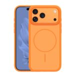 Apple iPhone 17 Pro Max – Coque Silicone MagSafe SlimRing – Orange - Phonit