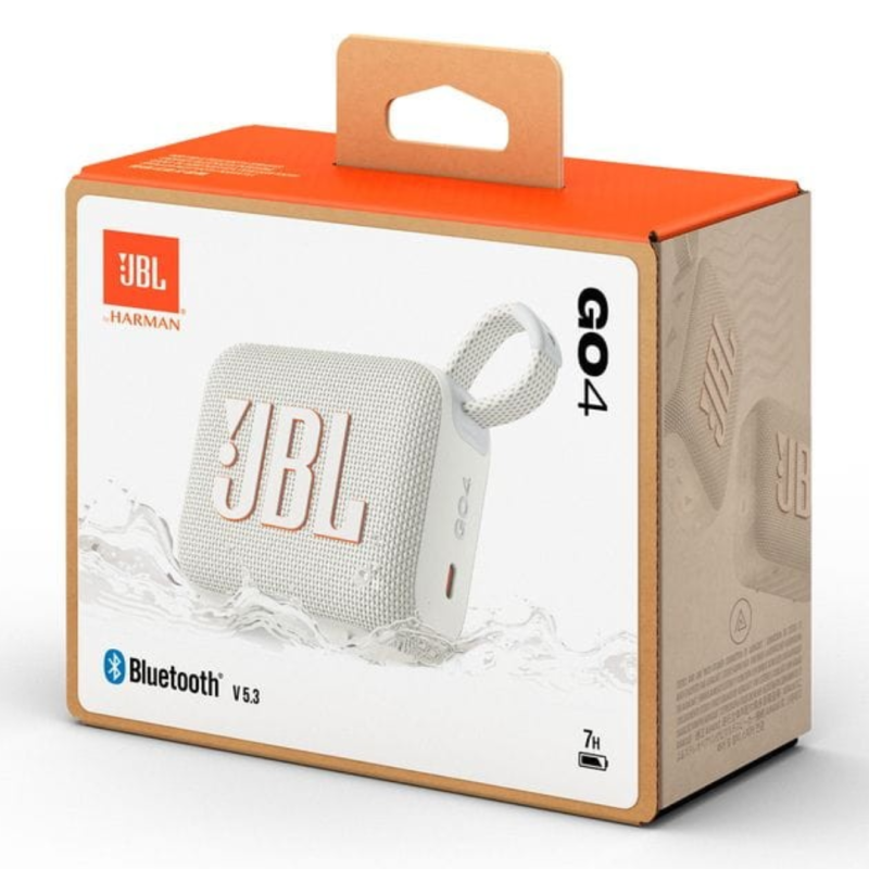 portable-bluetooth-speaker-jbl-go-4-white-ip67-7h-jblgo4wht Enceinte Bluetooth - Go 4 - Blanc - JBL – Image 2