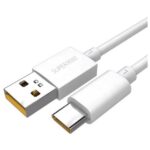 Câble de charge rapide - USB-USB-C - SuperVOOC 65W 1M Blanc - Original Oppo DL136 - Bulk