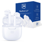 Oreillettes stéréo Bluetooth sans fils - MovePods 5.4 - Blanc - 3mk