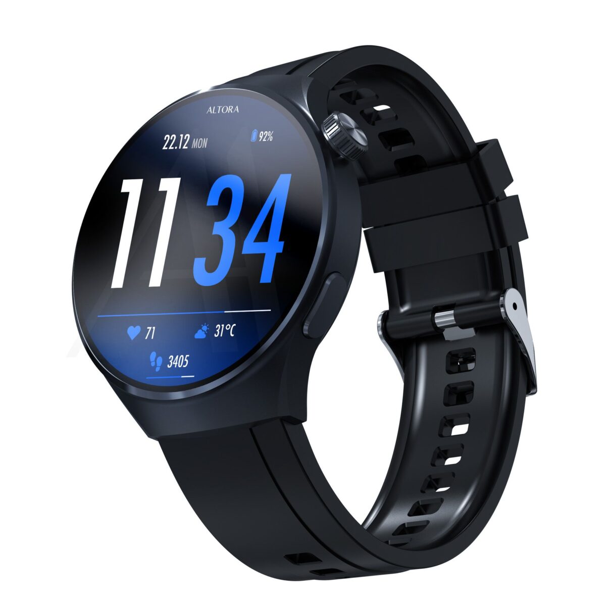 Montre Connectée Bluetooth - Smartwatch Altora Everyday Slim - 3mk – Image 2