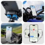 Support moto vélo trotinette - Bike Holder Damper Pro - 3mk – Image 2