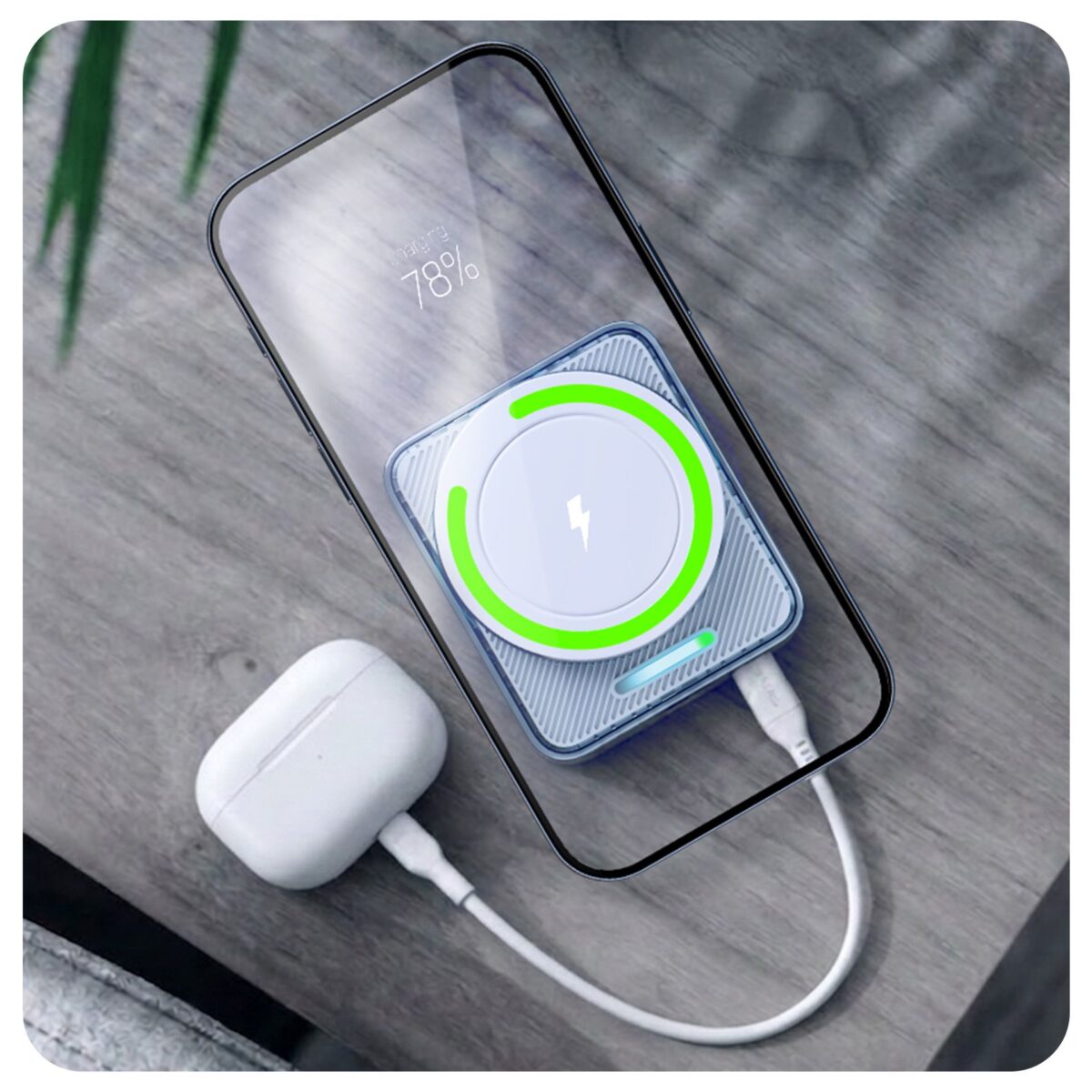 Batterie de secours 5000mAh - Magsafe PowerBank - PowerMag Handy - 3mk – Image 4