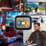 Ecouteurs Bluetooth avec ANC+ENC et écran – TWSS-500 – noir – Forever – Image 10
