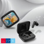 Ecouteurs Bluetooth avec ANC+ENC et écran – TWSS-500 – noir – Forever – Image 6
