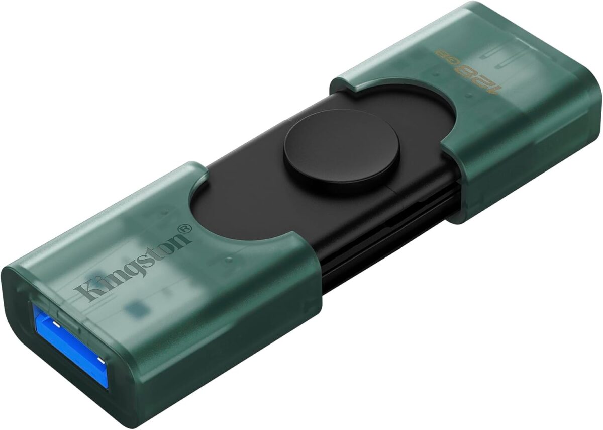 Clé USB-C + USB 128GB - DT DUO USB 3.2 - Kingston – Image 2