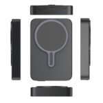 Batterie de secours 10000mAh - MagSnap Go PowerBank 20W - Noir - 3mk – Image 3