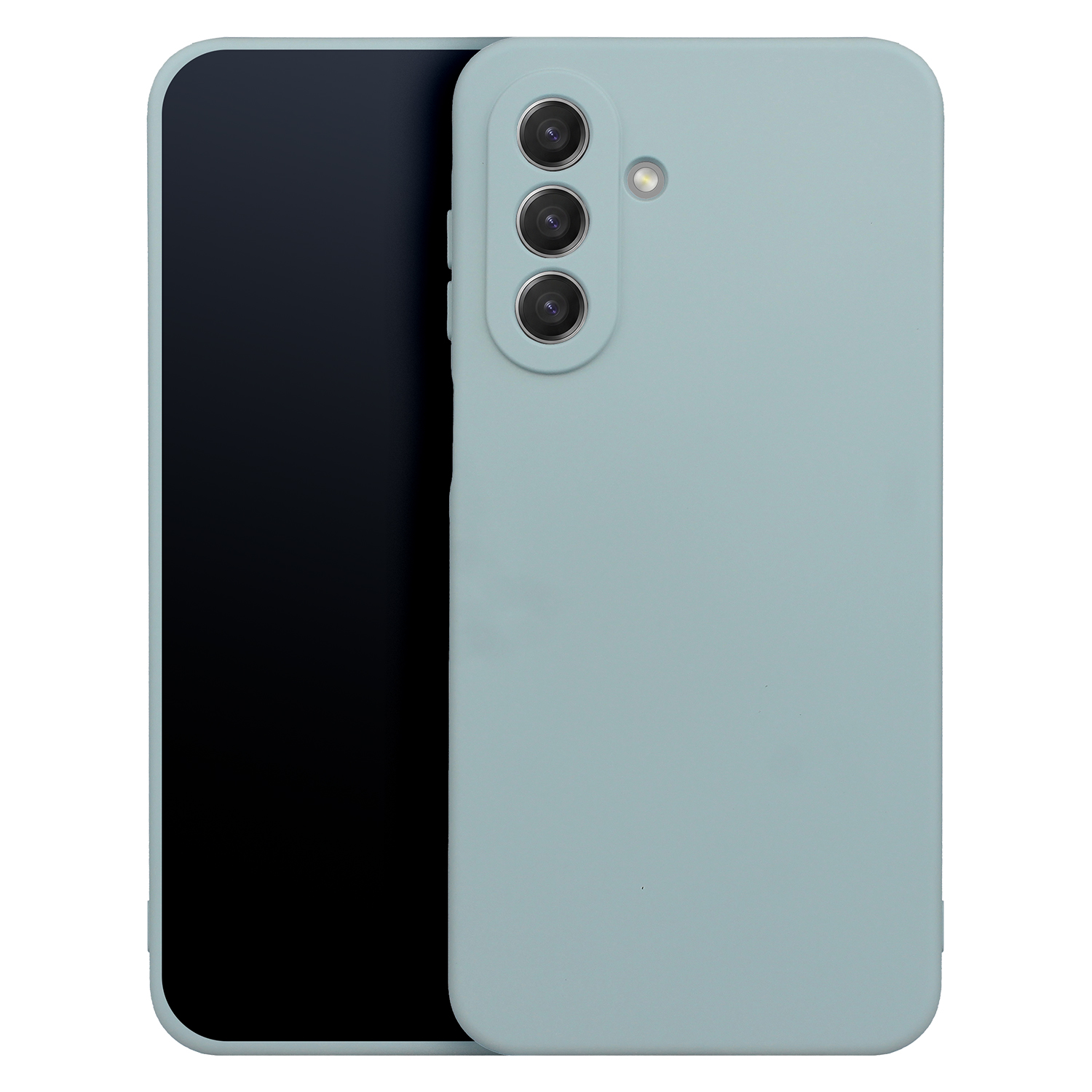 a18-coque-grise-2 Samsung Galaxy A18 4G / A17 4G-5G - Housse silicone souple - Gris - Phonit – Image 1