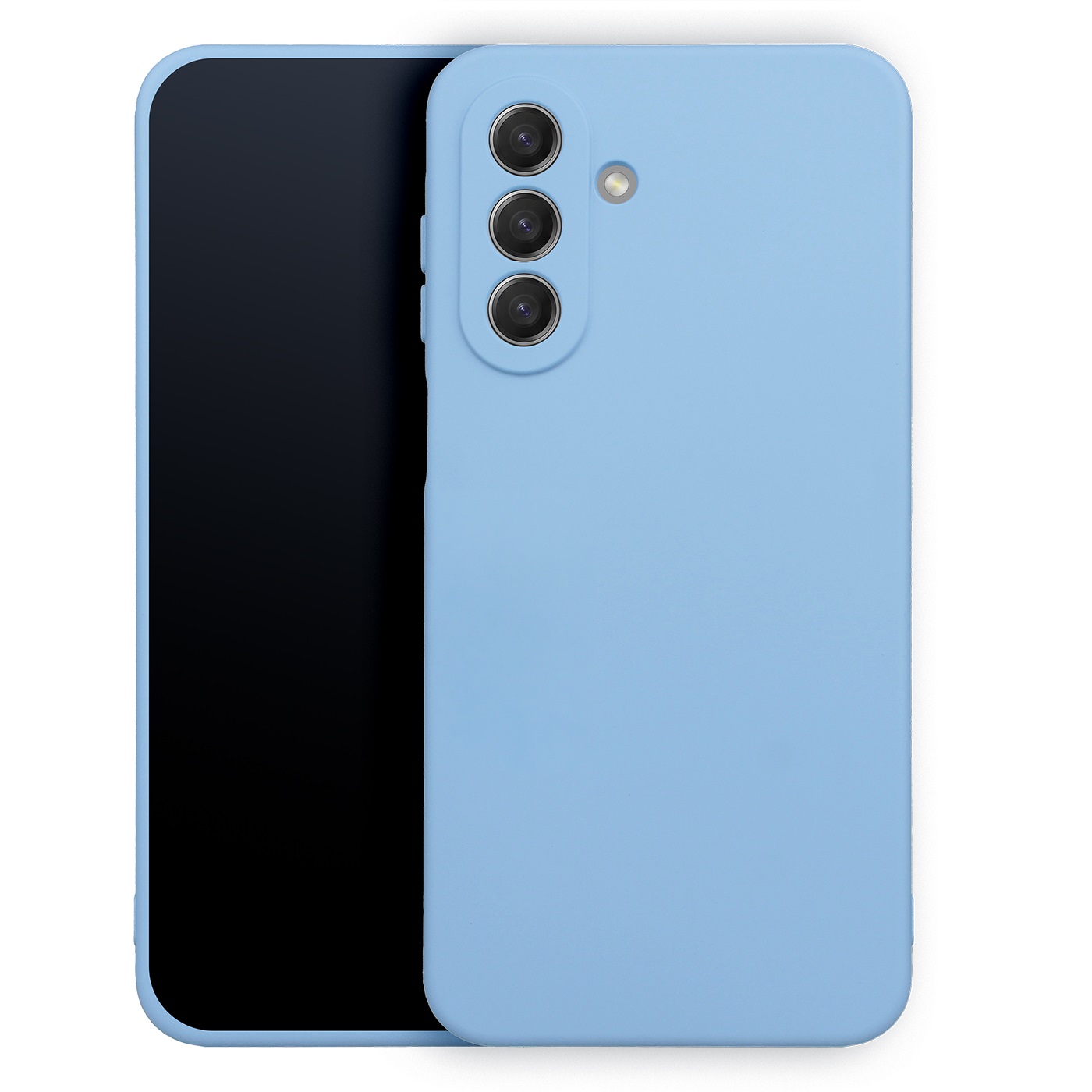 samsung-a18-coque-bleu-clair-1 Samsung Galaxy A18 4G / A17 4G-5G - Housse silicone souple - Bleu Clair - Phonit – Image 1