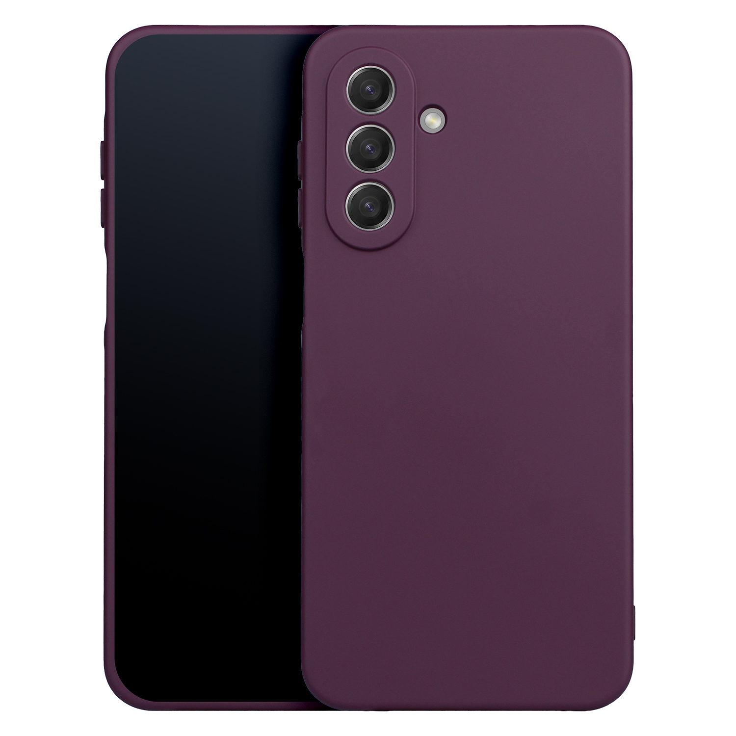 samsung-a18-coque-dark-cherry-1 Samsung Galaxy A18 4G / A17 4G-5G - Housse silicone souple - Bordeaux - Phonit – Image 1
